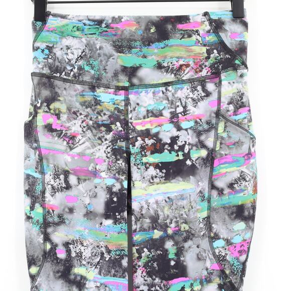 Lululemon Women Fast and Free High-Rise Tights 25" Inseam Paint Drift Multi Sz 6 - Picture 3 of 6